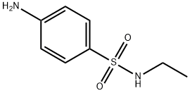 4-AMINO-N-ETHYL-BENZENESULFONAMIDE Structural