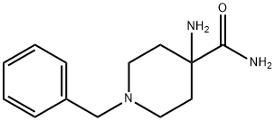 N-BENZYL-4-AMINO-PIPERIDINE-4-CARBOXAMIDE Structural