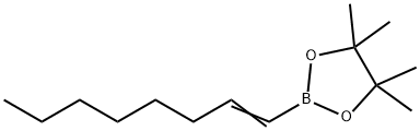 TRANS-4,4,5,5-TETRAMETHYL-2-OCT-1-ENYL-1,3,2-DIOXABOROLANE Structural