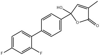 5-(2',4'-Difluoro(1,1'-biphenyl)-4-yl)-5-hydroxy-3-methyl-2(5H)-furanone