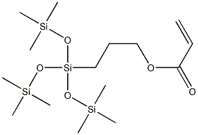 (3-ACRYLOXYPROPYL)TRIS(TRIMETHYLSILOXY)-SILANE Structural