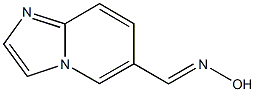 Imidazo[1,2-a]pyridine-6-carbaldehyde oxime Structural