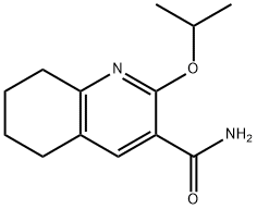 3-Quinolinecarboxamide, 5,6,7,8-tetrahydro-2-(1-methylethoxy)-