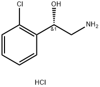 Benzenemethanol, a-(aminomethyl)-2-chloro-, hydrochloride, (S)- Structural