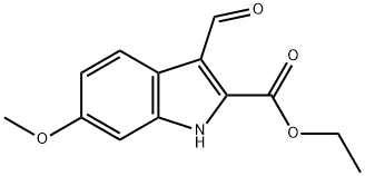 ETHYL 3-FORMYL-6-METHOXYINDOLE-2-CARBOXYLATE