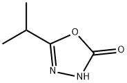 5-(1-METHYLETHYL)-1,3,4-OXADIAZOL-2(3H)-ONE Structural