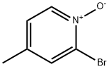 2-Bromo-4-methylpyridine N-oxide Structural