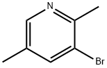 3-Bromo-2,5-lutidine Structural