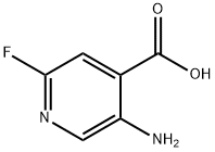 5-AMINO-2-FLUORO-ISONICOTINIC ACID Structural