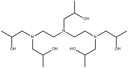 N,N,N',N'',N''-PENTAKIS(2-HYDROXYPROPYL)DIETHYLENETRIAMINE Structural