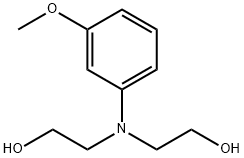 N,N-BIS(2-HYDROXYETHYL)-3-METHOXYANILINE Structural