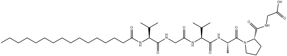 Palmitoyl Hexapeptide-12 Structural