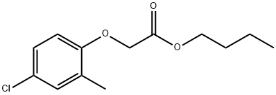 MCPA-1-BUTYL ESTER Structural