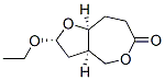 Furo[3,2-c]oxepin-6(4H)-one,2-ethoxyhexahydro-,(2alpha,3aalpha,8aalpha)-(9CI) Structural
