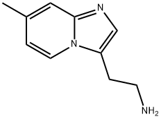 IMidazo[1,2-a]pyridine-3-ethanaMine, 7-Methyl- Structural