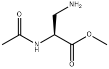 L-Alanine, N-acetyl-3-amino-, methyl ester (9CI) Structural