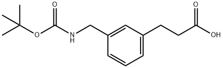 3-(3-((TERT-BUTOXYCARBONYLAMINO)METHYL)PHENYL)PROPANOIC ACID