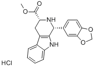 (1R,3R)-9H-PYRIDO[3,4-B]INDOLE-3-CARBOXYLIC ACID, 1,2,3,4-TETRAHYDRO-1-(3,4-METHYLENEDIOXYPH ENYL), METHYL ESTER, HYDROCHLORIDE