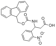 3-(9-FLUORENYLMETHYLOXYCARBONYL)AMINO-3-(2-NITROPHENYL)PROPIONIC ACID