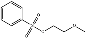 2-METHOXYETHYL BENZENESULFONATE Structural