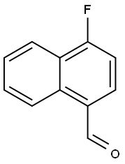 4-FLUORO-1-NAPHTHALDEHYDE Structural