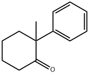 2-METHYL-2-PHENYL-CYCLOHEXANONE Structural