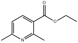 2,6-DIMETHYL-NICOTINIC ACID ETHYL ESTER Structural