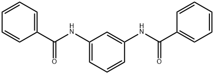 N,N'-(1,3-Phenylene)bisbenzamide Structural