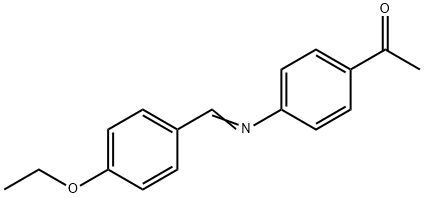 4'-ETHOXYBENZYLIDENE-4-ACETYLANILINE Structural