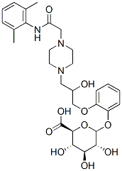 Desmethyl Ranolazine -D-Glucuronide Structural