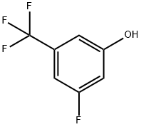 3-FLUORO-5-(TRIFLUOROMETHYL)PHENOL Structural