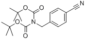 N,N-DI-BOC-4-AMINOMETHYL BENZONITRILE Structural