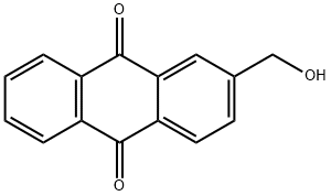 2-(HYDROXYMETHYL)ANTHRAQUINONE Structural