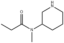 Propanamide,  N-methyl-N-3-piperidinyl-