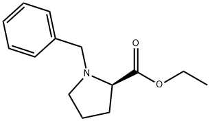 N-BENZYL-D-PROLINE ETHYL ESTER Structural