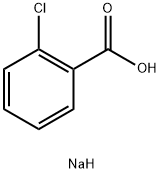 2-CHLOROBENZOIC ACID, SODIUM SALT Structural