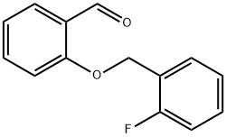 2-[(2-FLUOROBENZYL)OXY]BENZALDEHYDE Structural