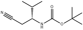 Carbamic acid, [(1R)-1-(cyanomethyl)-2-methylpropyl]-, 1,1-dimethylethyl ester