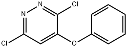 PYRIDAZINE, 3,6-DICHLORO-4-PHENOXY- Structural