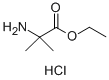 2-Amino-2-methyl-propionic acid ethyl ester hydrochloride Structural