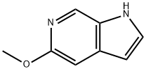 5-METHOXY-6-AZAINDOLE Structural