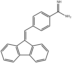 4-(fluoren-9-ylidenemethyl)benzenecarboximidamide