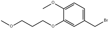 Benzene, 4-(bromomethyl)-1-methoxy-2-(3-methoxypropoxy)-