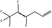 1,1,1,2,3-PENTAFLUORO-2,5-HEXADIENE Structural