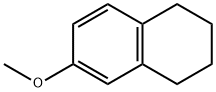 6-METHOXY-1,2,3,4-TETRAHYDRONAPHTHALENE Structural