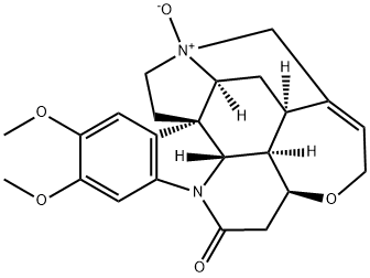 brucine N-oxide hydrate Structural