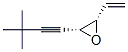 Oxirane, 2-(3,3-dimethyl-1-butynyl)-3-ethenyl-, cis- (9CI) Structural
