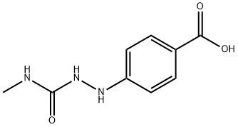 Benzoic acid, 4-[2-[(methylamino)carbonyl]hydrazino]- (9CI) Structural