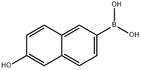 6-HYDROXY-2-NAPHTHALENEBORONIC ACID Structural Picture