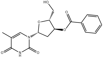 thymidine 3'-benzoate  Structural